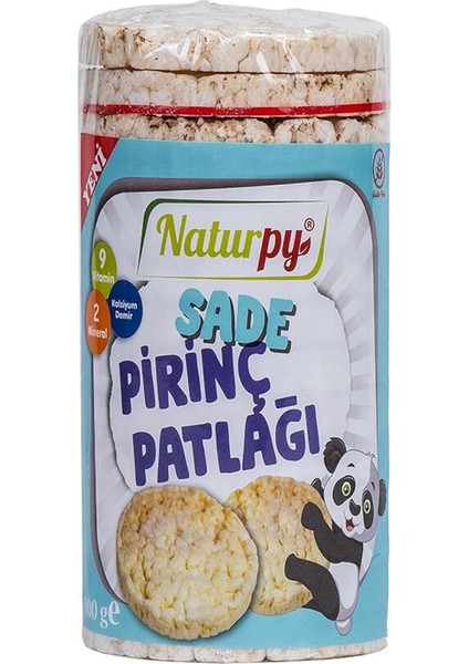 Naturpy Glutensiz Sade Pirinç Patlağı