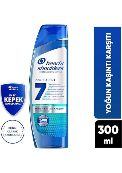 Head & Shoulders Kepek Karşıtı Pro-Expert 7 Yoğun Kaşıntı Kurtarma 300ML Şampuan modelleri