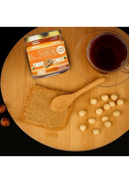 Ustagıda Tazecik%70 Fındık Ezmesi 300 Gram Glütensiz - Vegan modelleri