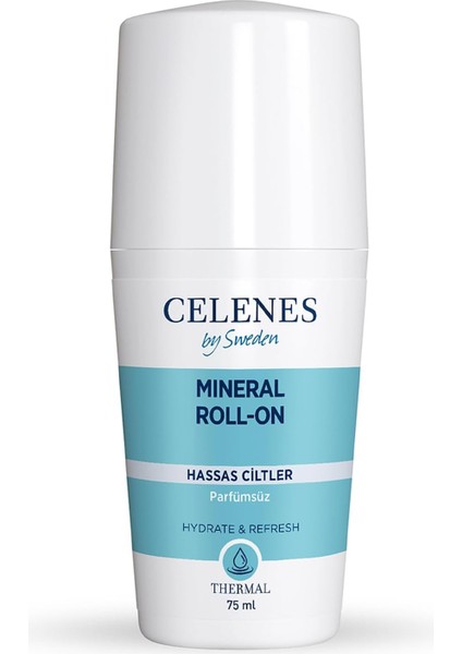 Celenes Thermal Roll-On Hassas Ciltler Parfümsüz (75 Ml)
