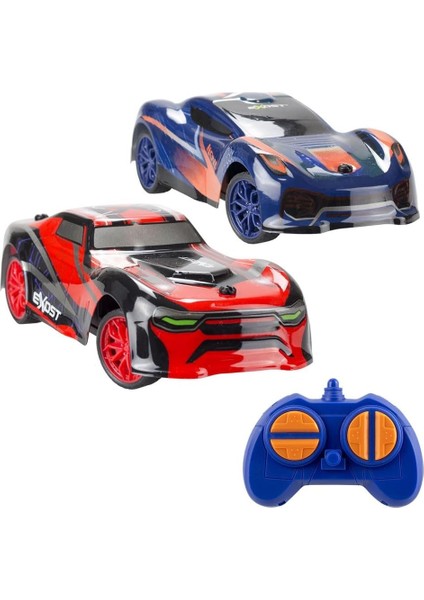Exost Star Series - Kumandalı 2 Araçlı Yarış Seti