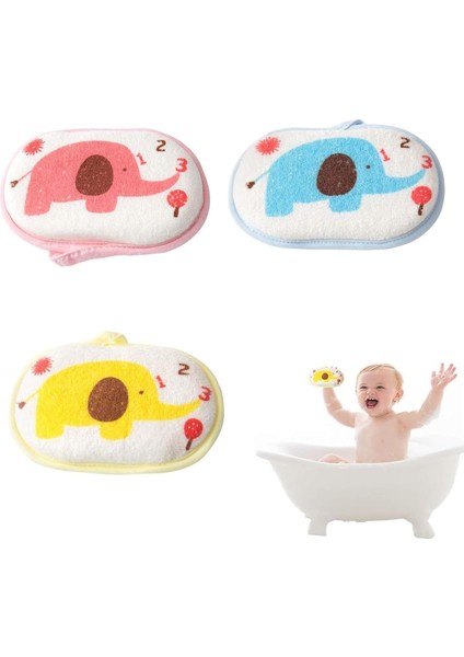 Aputue Bebek Banyo Süngeri Seti, 3 Parça Yumuşak Bebek Banyo Süngeri, Saf Pamuklu, Hassas Ciltler Için Ideal, Hayvan Figürlü Bebek Banyo Süngeri Seti fiyatları