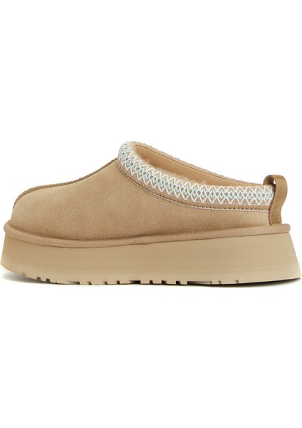 Women's Ugg Tazz Iı Platform Bej Kadın Terlik - Yünlü - Bot - Kum Beji - Ugg Platform modelleri