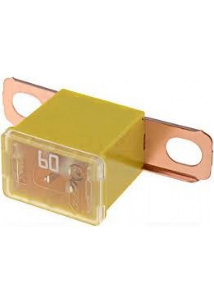 Mtxdpn 0475060 Yan Ayakli Sigorta 60 Amper Sari