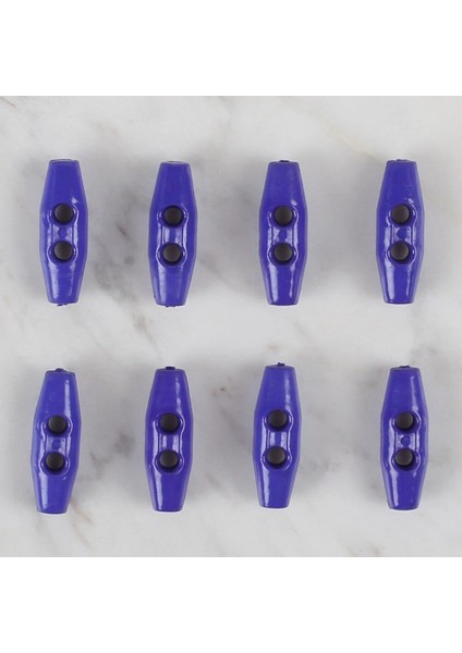 Loren Crafts Saks Mavi 8 Li Çoban Düğme - 105 fiyatları