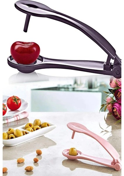 Zeytin Çizme Aparatı + Çekirdek Çıkartma Aparatı 2'li Set X7Y8Z9 fırsatları