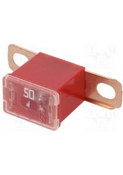 Mtxdpn 0475050 Yan Ayakli Sigorta 50 Amper Kirmizi