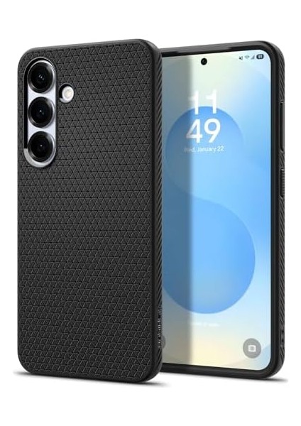 Galaxy S25 ile Uyumlu Ince Kılıf Air Hava Kanalı Teknolojisi Askeri Sınıf Koruma Dokulu Yüzey Kapak - ACS09000 fiyatları