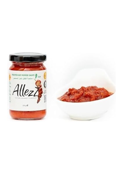 Allezz Közlenmiş Acı Biber Sosu – Normal Acı (Mild)