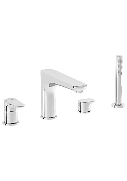 Root Round A42743 Küvet Bataryası, 4 Delikli, Krom fiyatları