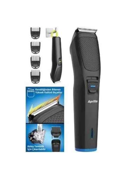 Aprilla Şarjlı Saç Sakal Kesme Makinesi ATR-7018