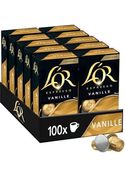 L'orr Kap Vanilya Aromalı 10 x 10 Adet fiyatları