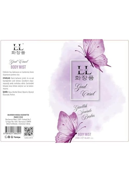 Cold Carol Vücut Spreyi Uzun Kalıcılık Vegan Ürün fiyatları