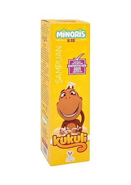 Minoris Kids. Kukuli. Organik Saç ve Vucut Şampuanı. Muz Kokulu fiyatları