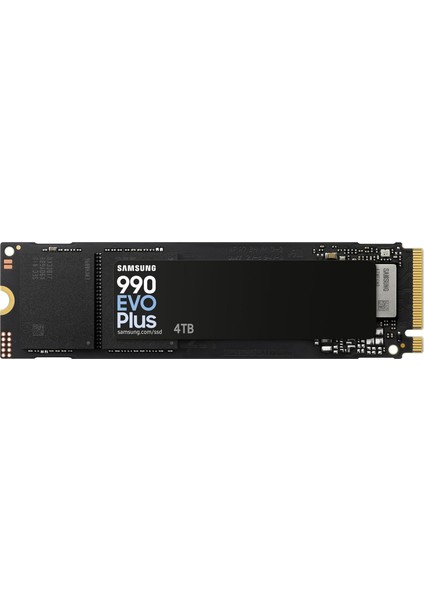 Dahili SSD 990 Evo Plus Nvme M.2 Pcıe 4.0 x 4/5.0x2, 4tb, 7250 Mb/s'ye Kadar Okuma Hızı, Akıllı Turbo Yazma 2.0, Oyun ve Çalışma Için Mükemmel, MZ-V9S4T0BW