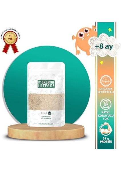 Makarna Lütfen! Organik Ruşeym - Buğday Özü (+8 Ay - 100 G)