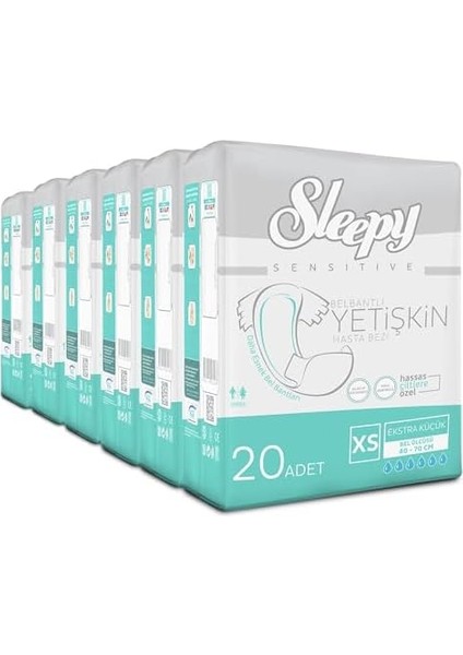 Sleepy Yetişkin Bezi Xsmall 20X6 Adet modelleri