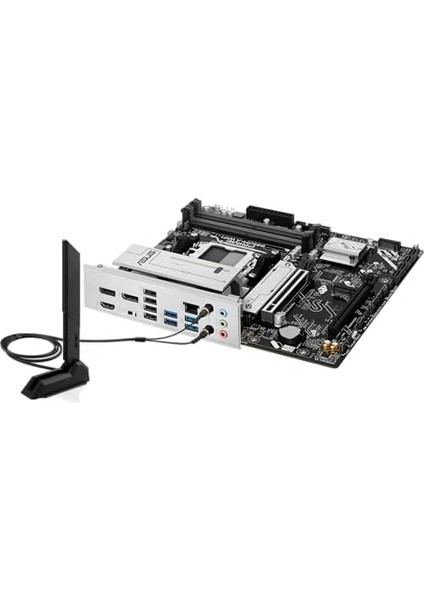 B850M-A Wifi, Amd Matx Ana Kart, Ddr5 Yuvası, Pcıe 5.0 Ready, 3 M.2 Yuvası, Wi-Fi 6e, Ethernet Realtek 2.5 Gb, Displayport, Hdmı, Usb-C Ön 5 Gbps, Bıos Flashback, Sync modelleri