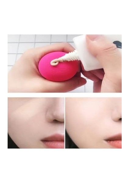 Makyaj Süngeri Fondöten Süngeri, Pudra Süngeri, Kapatıcı Süngeri, Güneş Kremi Süngeri, Bb Krem Süngeri Armut Profesyonel Makyaj Süngeri 4 ' Lü Set modelleri