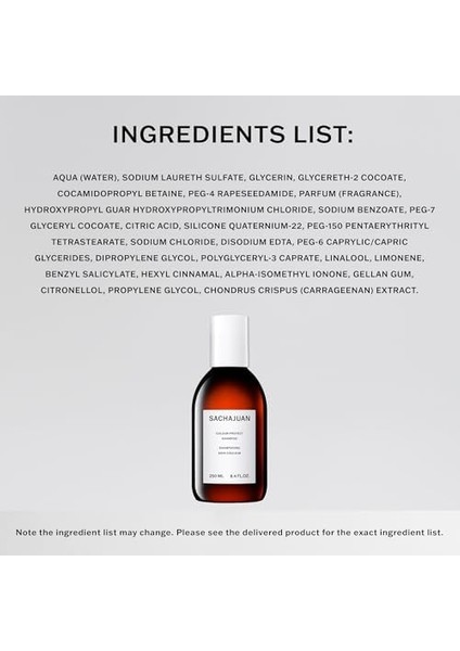 Sachajuan Colour Protect Renk Koruyucu Şampuan, 250 ml fiyatları