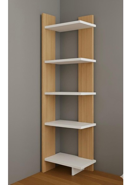 Beş Raflı Köşe Kitaplık fiyatları