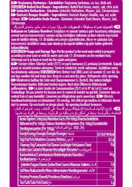 Tukaş Kuru Barbunya Haşlama 800 gr fiyatları