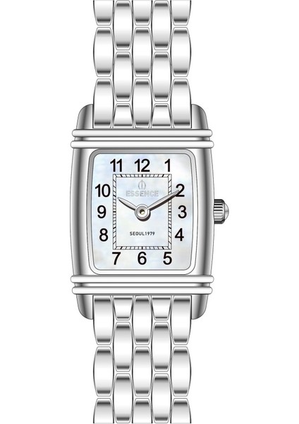ES6956FE.320 Dikdörtgen Kasa 5 Atm Suya Dayanıklı Metalik Renk Kadın Kol Saati