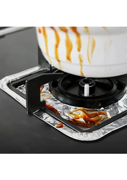 Tineke Tekrar Kullanılır 10'lu Ocak Üstü Koruyucu Leke Önleyici Isıya Dayanıklı Ocak, Izgara Koruyucu Folyo fiyatları