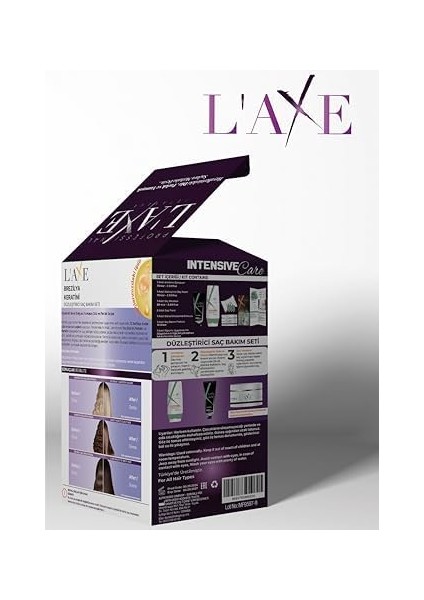 Brezilya Keratin Düzleştirici Set