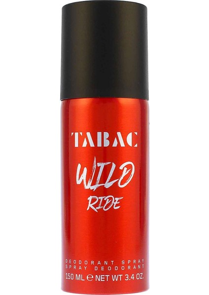 Tabac Wild Ride Deospray 150 ml Erkek Deodorantı