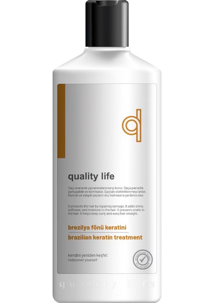 Quality Life Ql Brezilya Fönü Keratini Kalıcı Saç Düzleştirici 300 ml