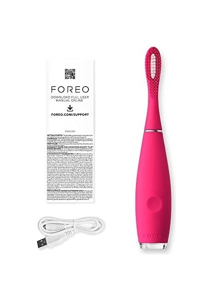Foreo Issa Kids Çocuk Diş Fırçası (5-12 Yaş Için), Rose Nose Hippo fiyatları