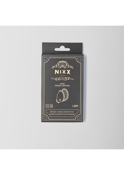 NX106 - Deri Pençe Destek | Numara Küçültme, Metatarsal Destek ve Nefes Alabilen Deri Ped (Taba, 44-46)