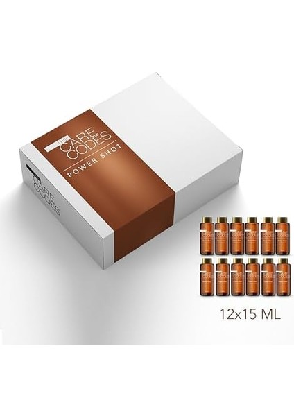 The Color Codes The Care Codes Hair Power Shot Saç Bakım Kürü 12X15 ml fiyatları