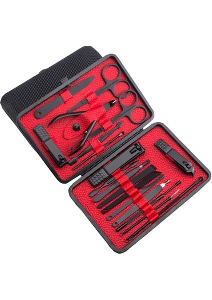 Orret Home 18 Parça Manikür Pedikür Seti Kişisel Bakım Tırnak Makası Seti Profesyonel Pedikür El ve Ayak Bakım Kiti Erkek ve Kadınlar Için 18 Adet Paslanmaz Çelik Harika Takım (18 Parça) modelleri