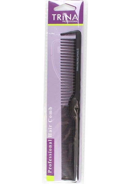 Trina Profesyonel Tarak (Siyah)