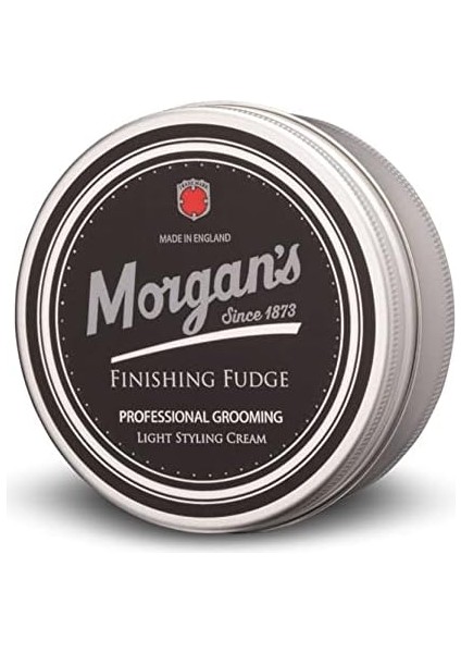 Morgan's Pomade Finishing Fudge Light Styling Cream - Tüm Saçlara Özel Hafif Tutuşlu Şekillendirici Krem 75 ml