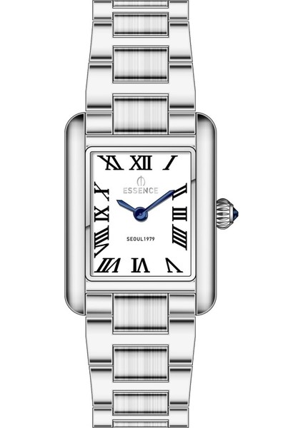 ES6961FE.330 Dikdörtgen Kasa 5 Atm Suya Dayanıklı Metalik Renk Kadın Kol Saati