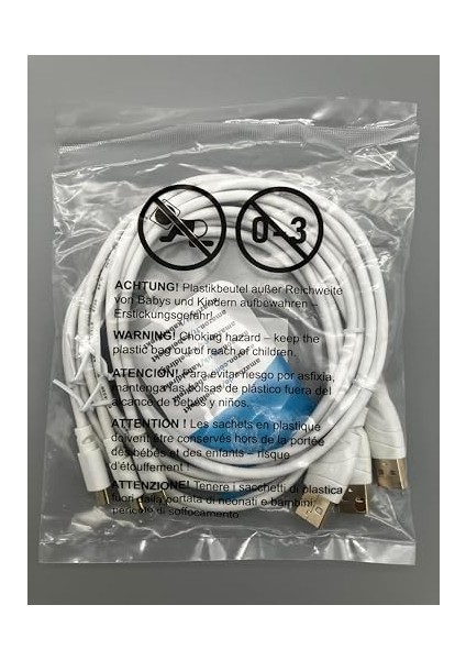 – Mikro USB Kablosu – 5x 1,5m (Usb 2.0, Şarj, Veri Kablosu, Beyaz) fiyatları