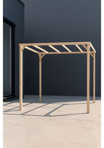 Ahşap Eko Pergole Tente Çardak