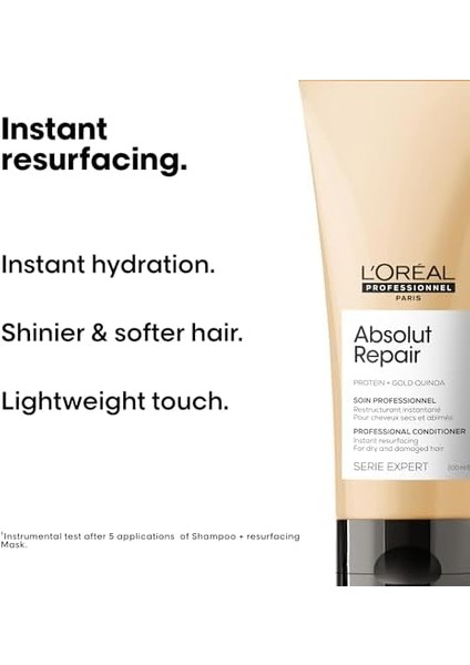 L'oréal Professionnel Paris Serie Expert Absolut Repair Yıpranmış Saçlar Için Onarıcı Saç Bakım Kremi 200ML modelleri