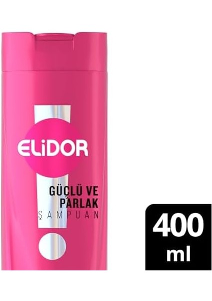 Elidor Saç Bakım Şampuanı Güçlü ve Parlak 400 ml