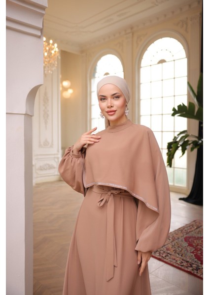 Ankanoor Taşlı Yarasa Kol Abiye ANKA255066 fiyatları