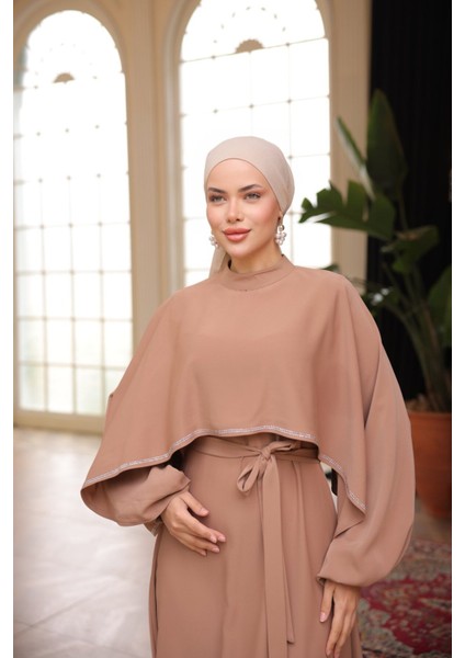 Ankanoor Taşlı Yarasa Kol Abiye ANKA255066 modelleri