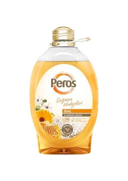 Peros Doğanın Hediyeleri Bal & Pamuk Çiçeği Sıvı Sabun 3000 G modelleri