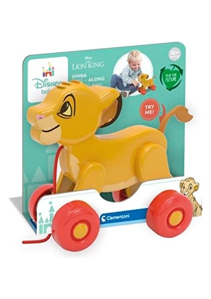 Baby Simba Çekçek Oyuncak, 17815,, Çok Renkli modelleri