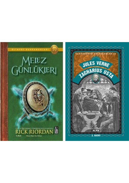 Olimpos Kahramanları Melez Günlükleri + Zacharius Usta