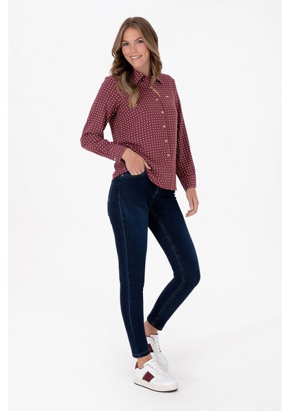 2331302 Feltem U.s Polo Assn. Kadın Uzun Kol Gömlek fırsatları