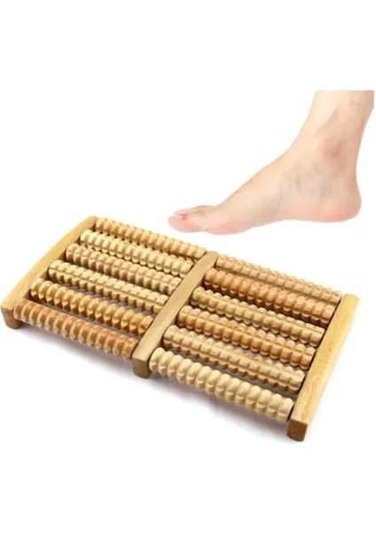 10 Silindirli Ahşap Ayak Masaj Aleti modelleri