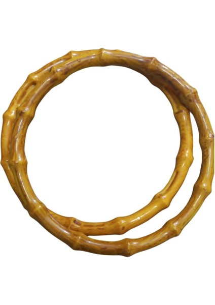 Çanta Sapı Akrilik Yuvarlak Hardal